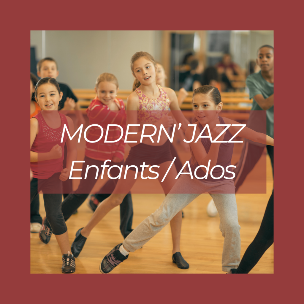 Accueil modern jazz enfants ados